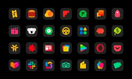 MiDark - Icon Pack-screenshot-2