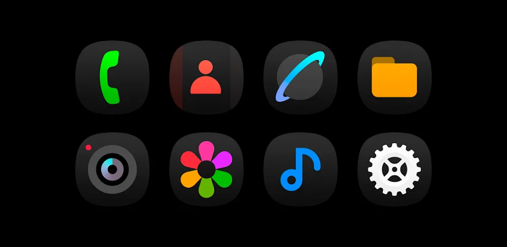 OnePro Dark - Icon Pack