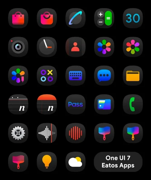 OnePro Dark - Icon Pack-screenshot-3