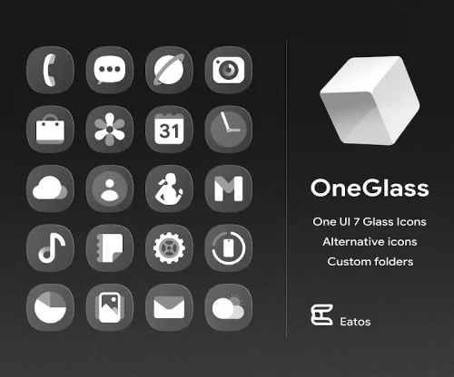 OneGlass 7 - Icon Pack-screenshot-1