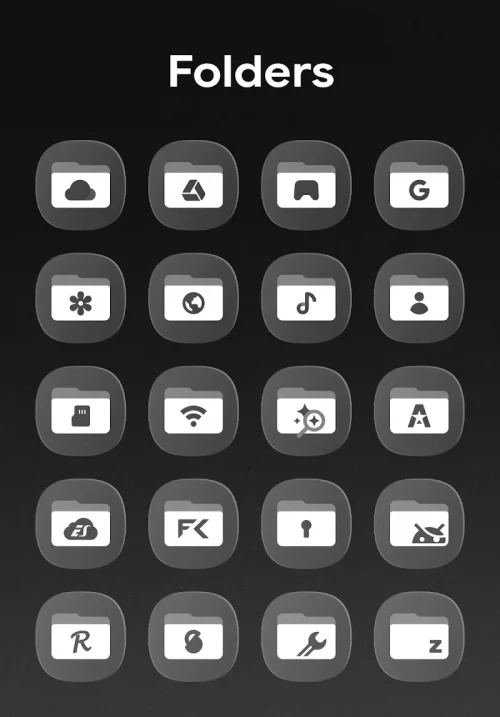OneGlass 7 - Icon Pack-screenshot-5