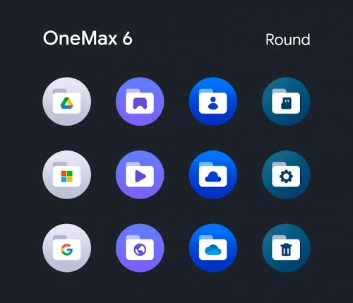 OneMax 6 - Icon Pack (Round)-screenshot-4