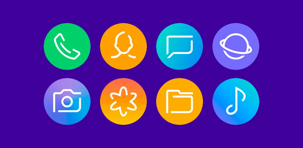 Delux - Icon pack (Round)
