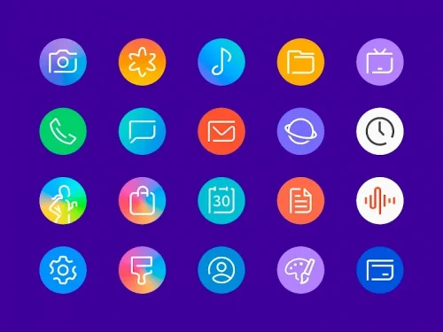 Delux - Icon pack (Round)-screenshot-1