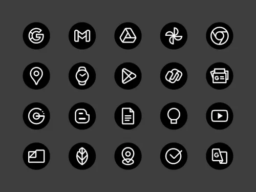 Blaux - Icon Pack (Round)-screenshot-2