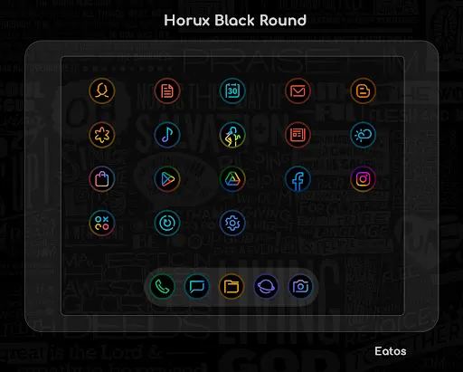 Horux - Icon Pack (Round) Screenshots