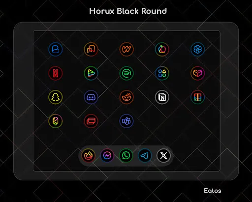 Horux - Icon Pack (Round) Screenshots