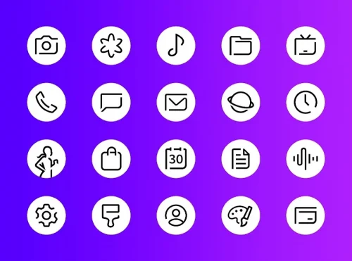 Whiux - Icon Pack (Round)-screenshot-1