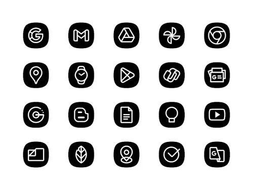 Blaux Black - Icon Pack-screenshot-3