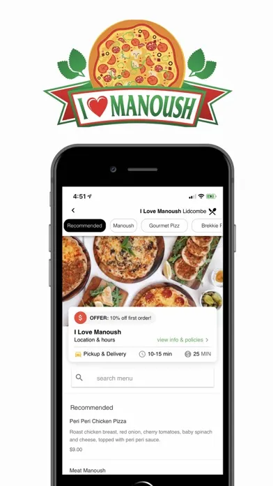 Скриншоты I Love Manoush Lidcombe