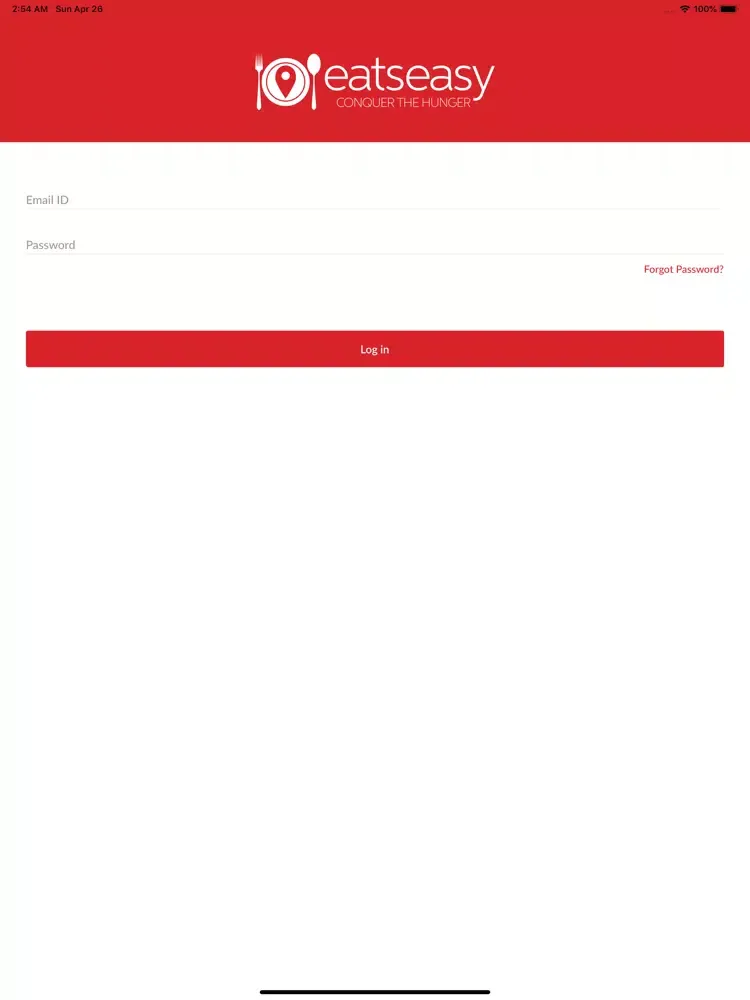 ภาพหน้าจอของ Eats Easy Merchant iPad 