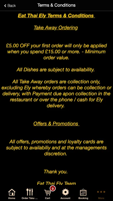 Captures d'écran de Eat Thai Ely