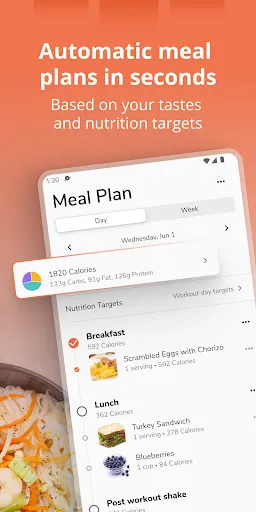 Eat This Much - Meal Planner Screenshots