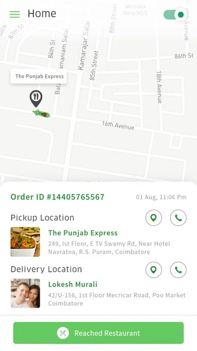 Captures d'écran de Eatzilla Delivery