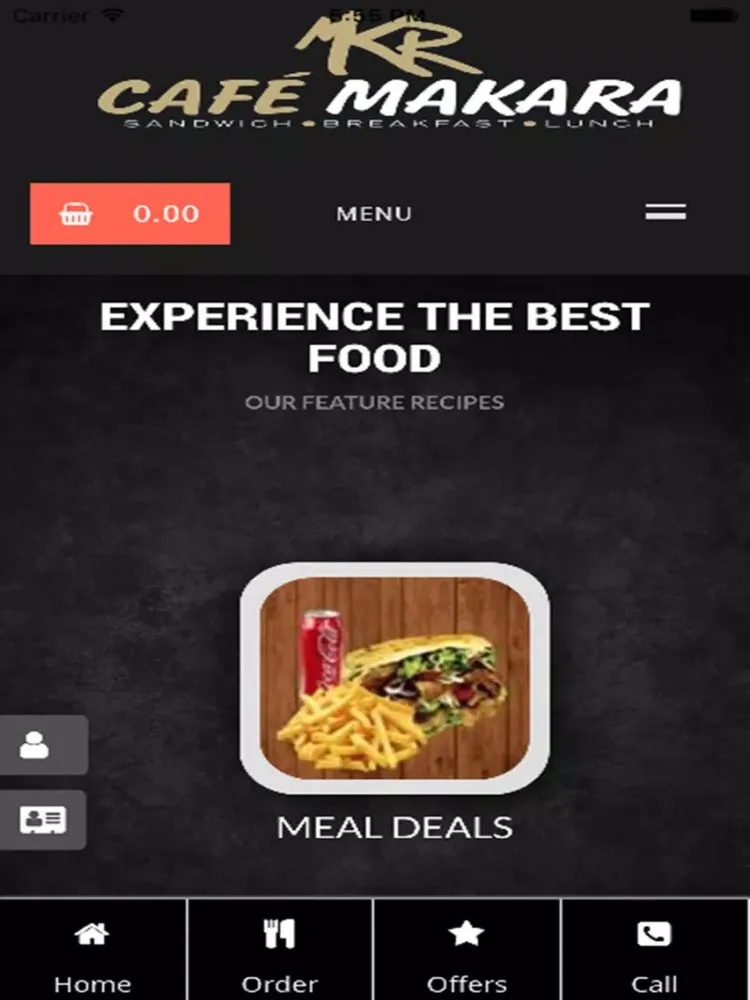 Cafe Makara iPad  Screenshots