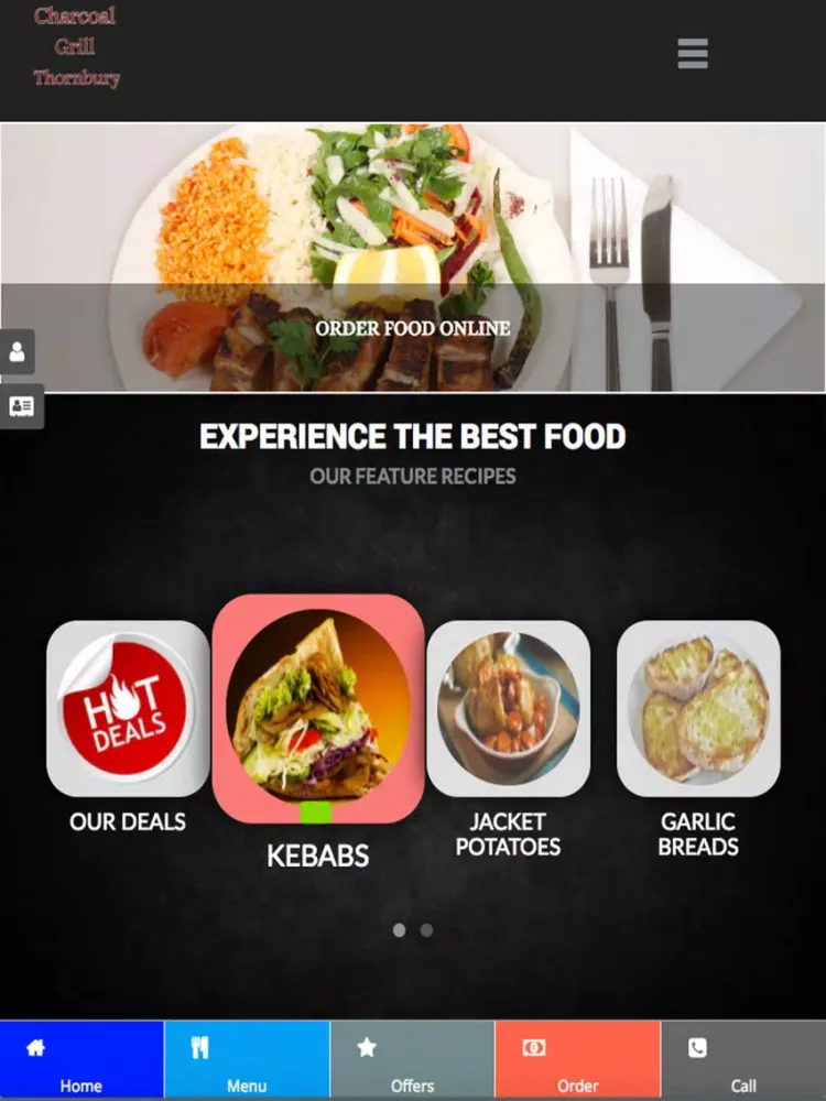 Captures d'écran de Charcoal Grill Thornbury iPad 