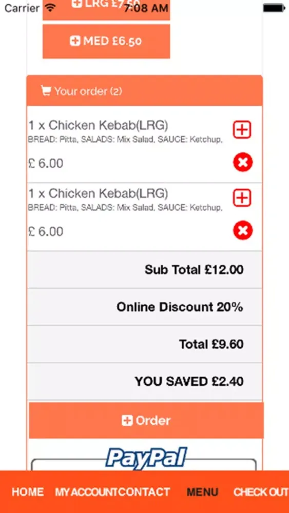 O YES KEBAB Ekran Görüntüleri