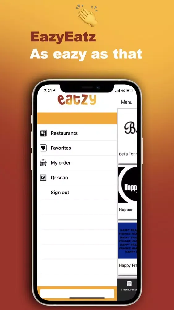 Tangkapan skrin eatzy