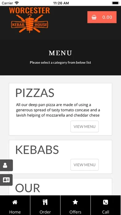 Capturas de pantalla de Worcester Kebab House