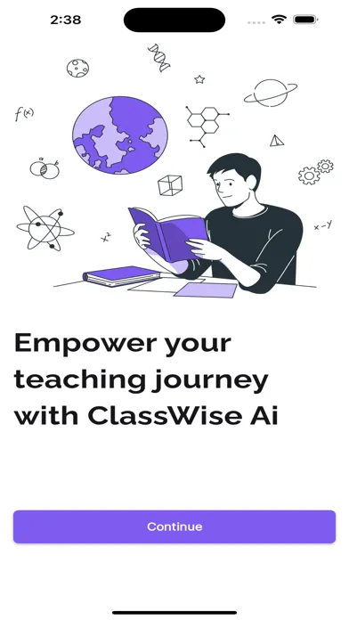 ClassWise AI : AI Assistant Screenshots