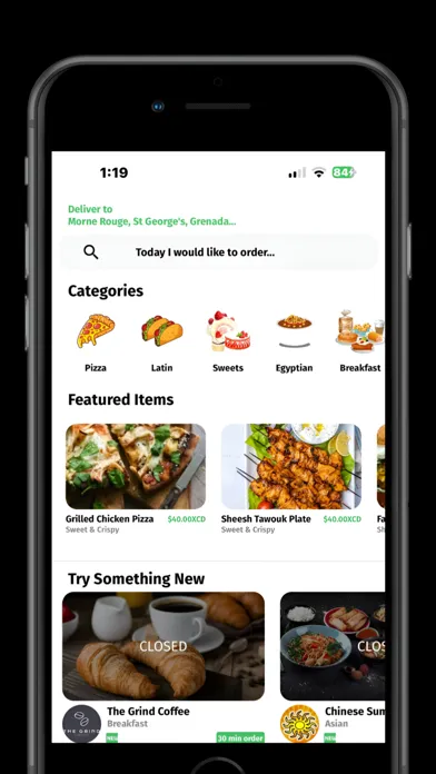 EasyWay: Food Delivery应用截图