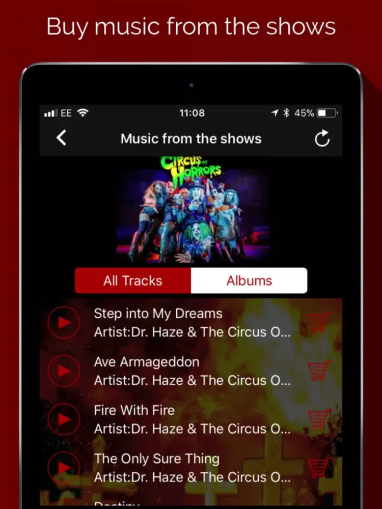 Скриншоты Circus of Horrors iPad 