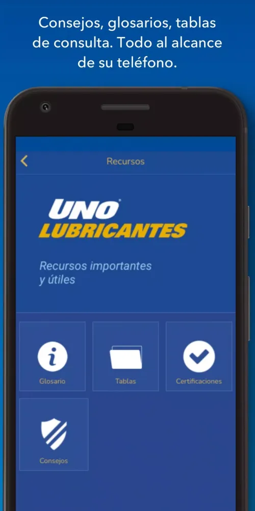 Uno Lubricantes स्क्रीनशॉट
