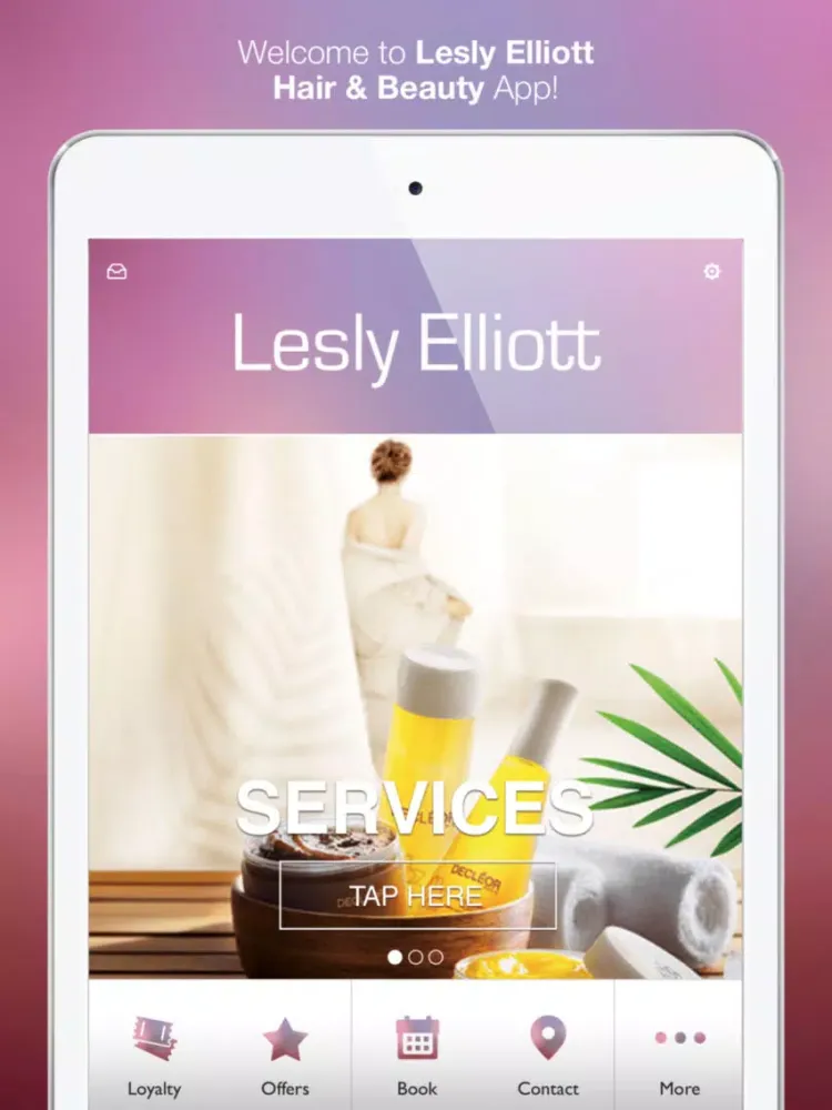Lesly Elliott Hair & Beauty iPad  স্ক্রিনশট