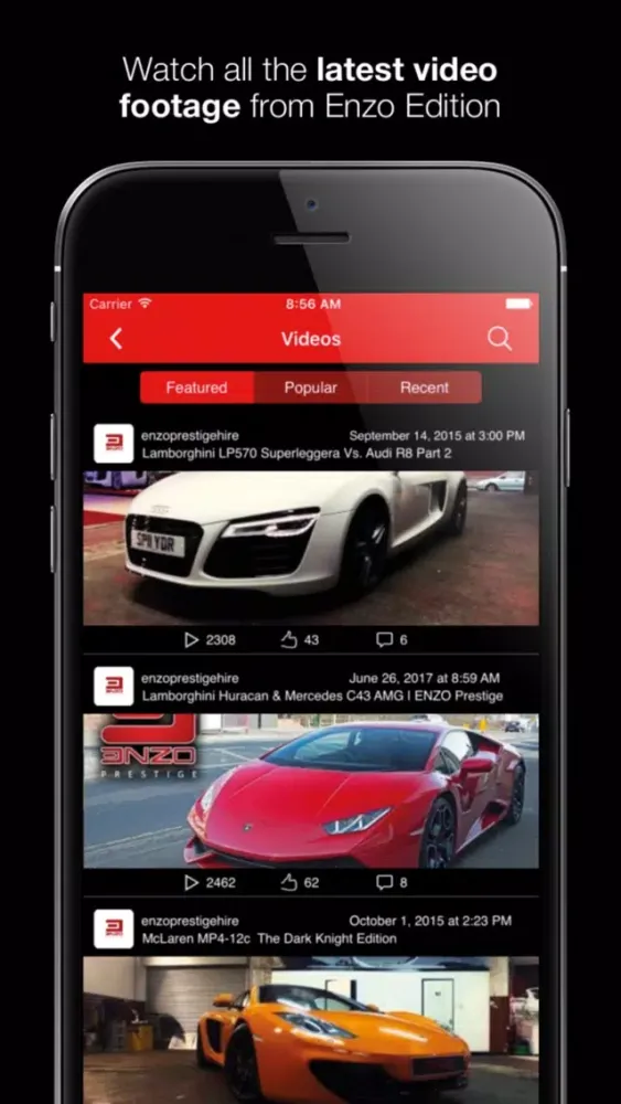 Enzo Prestige Car Hire应用截图