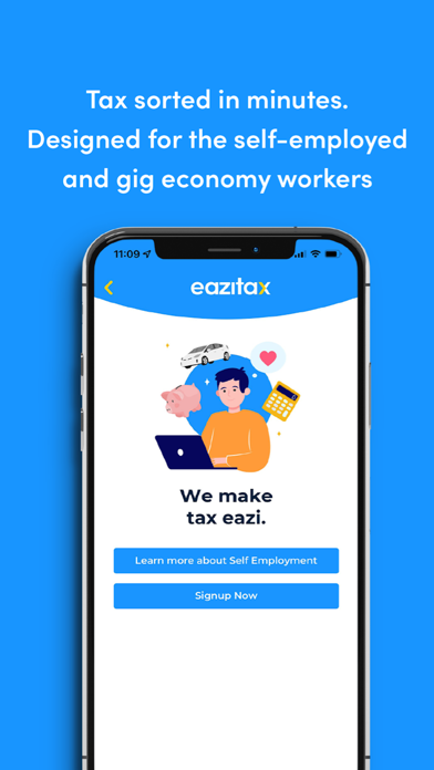 Capturas de tela do Eazitax - Your Tax Solution