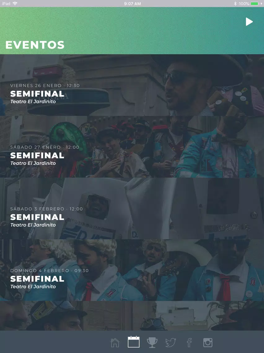 تصاویر Carnaval de Cabra iPad 