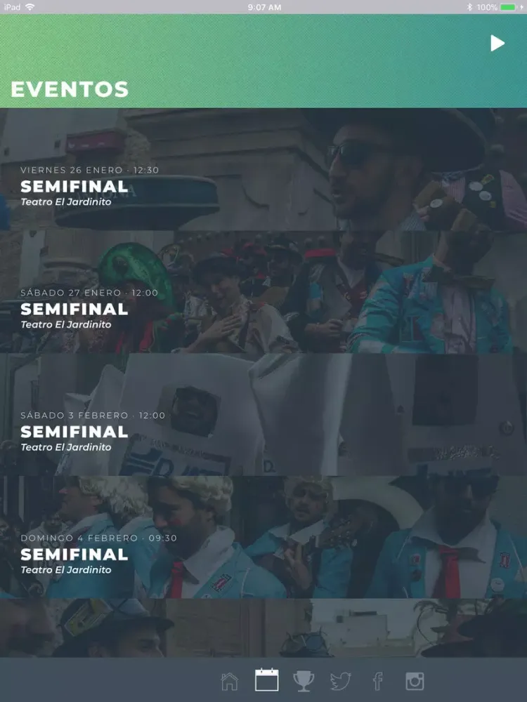 Carnaval de Cabra iPad  Screenshots