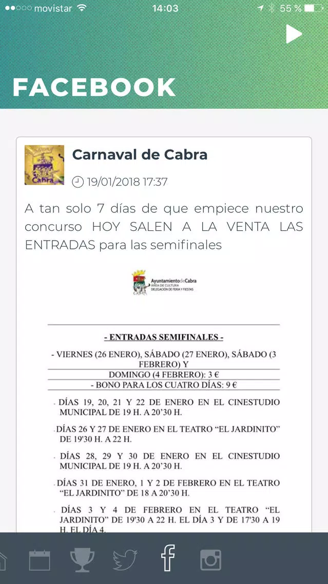 تصاویر Carnaval de Cabra