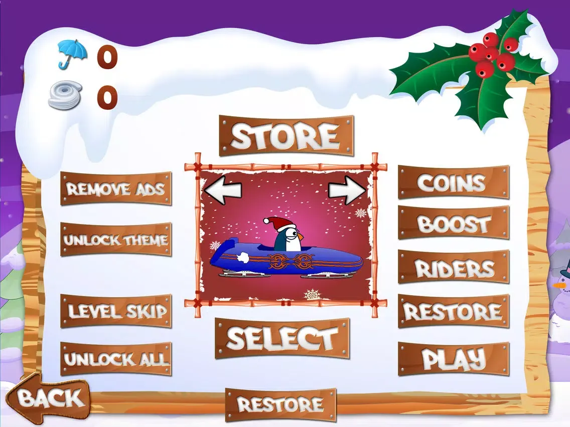 Crazy Snowboard Racer Free iPad 應用截圖