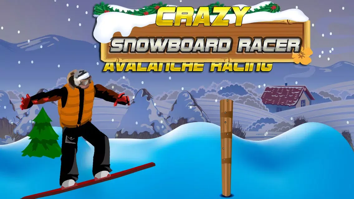Crazy Snowboard Racer Free應用截圖
