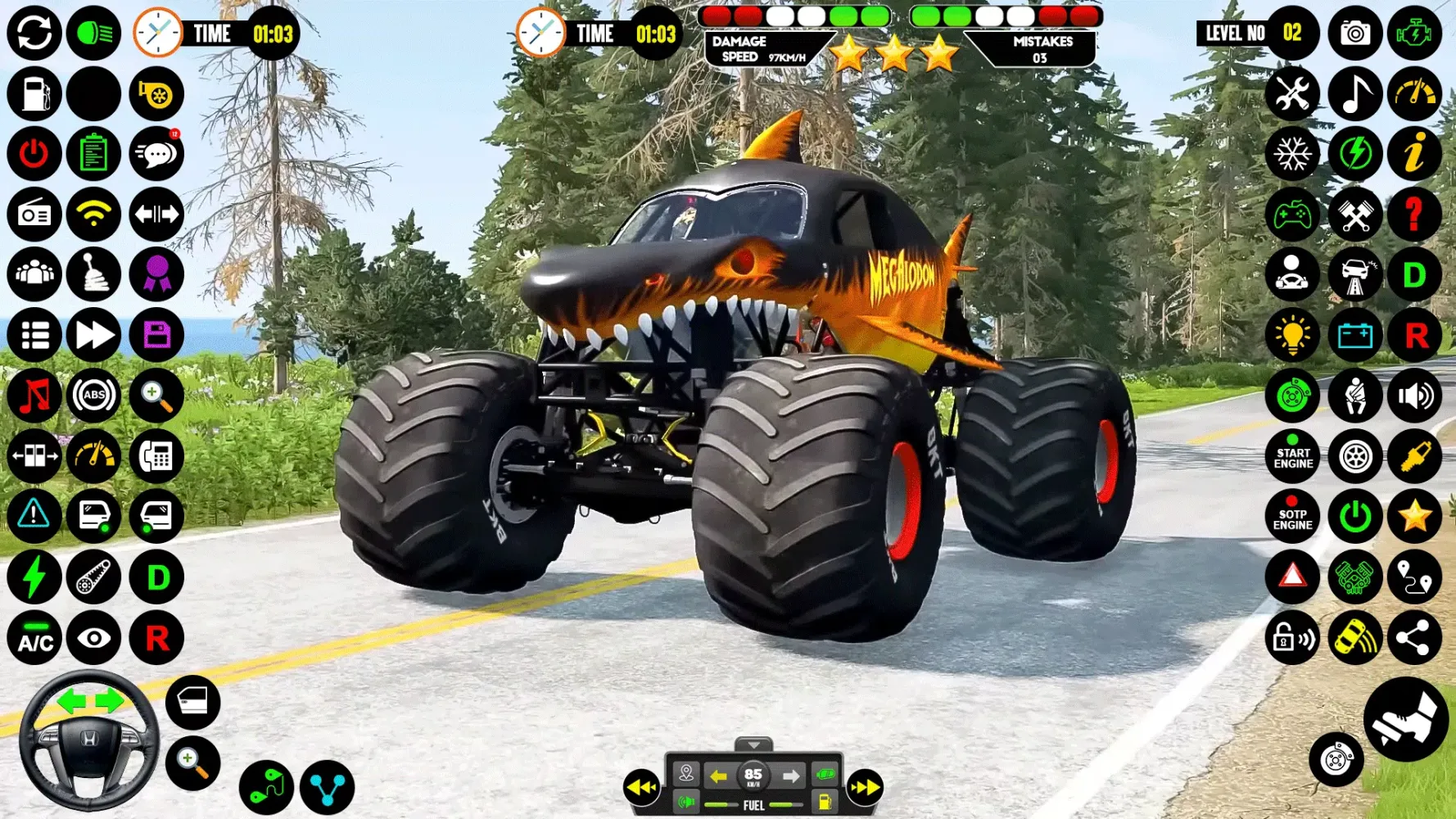 Monster Truck Racing: Truck 3D Screenshots