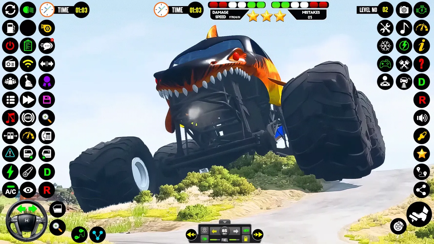 Monster Truck Racing: Truck 3D Screenshots