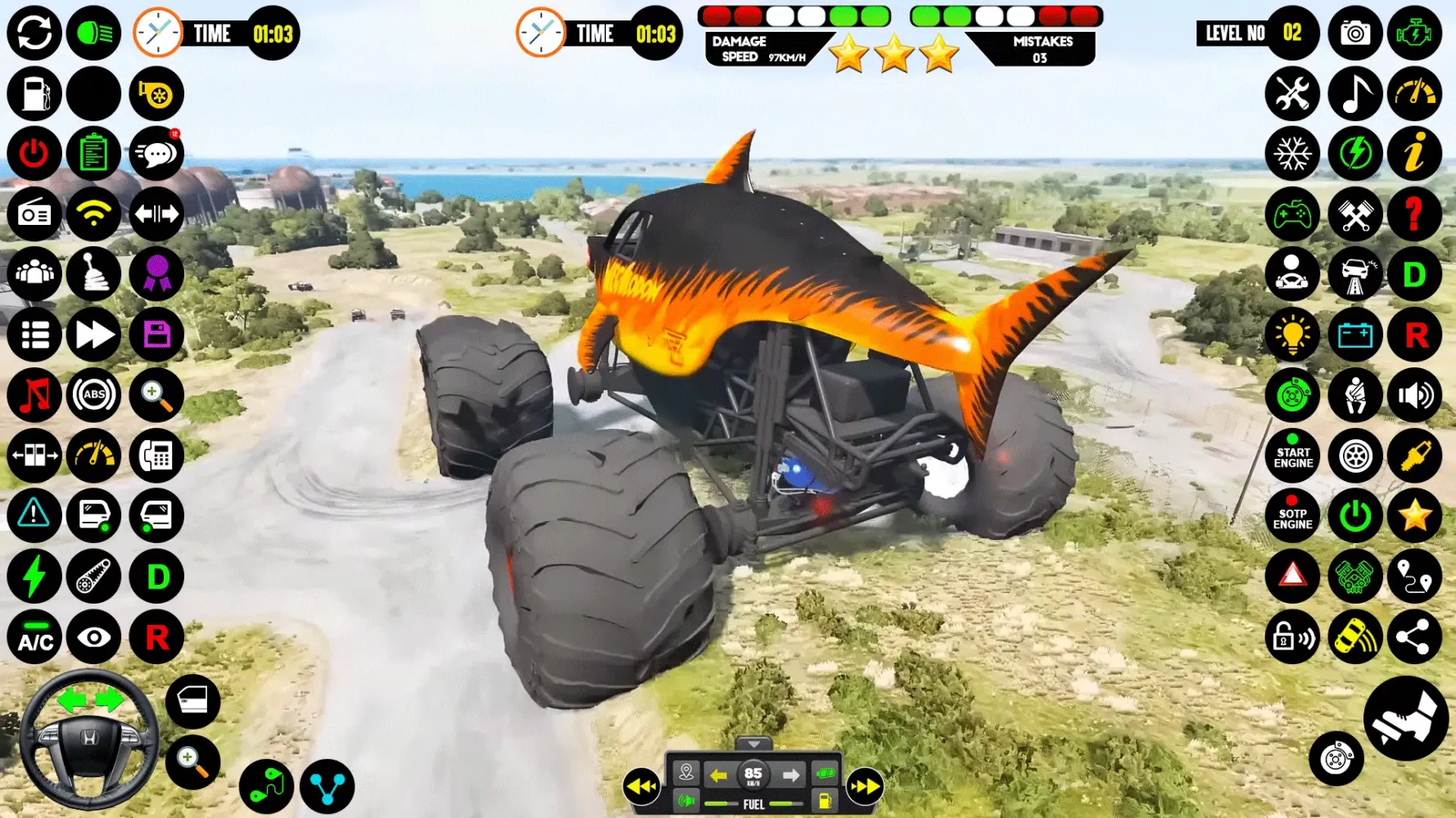 Monster Truck Racing: Truck 3D Screenshots