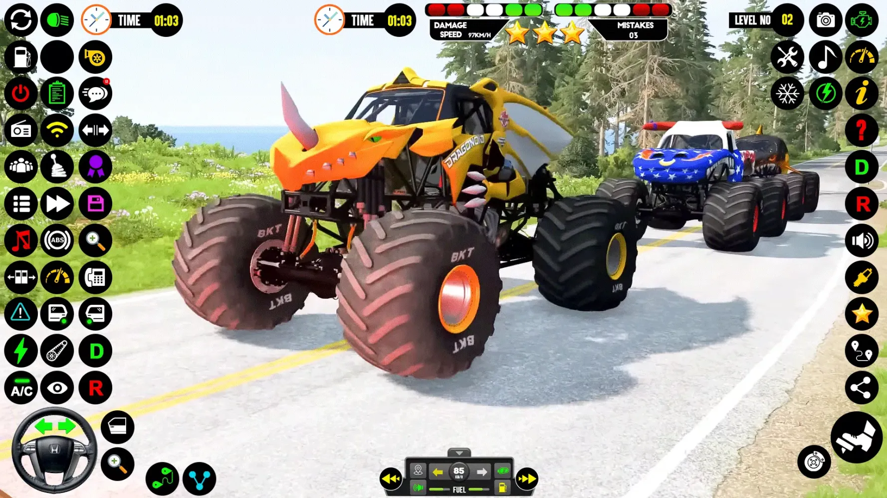 Monster Truck Racing: Truck 3D Screenshots