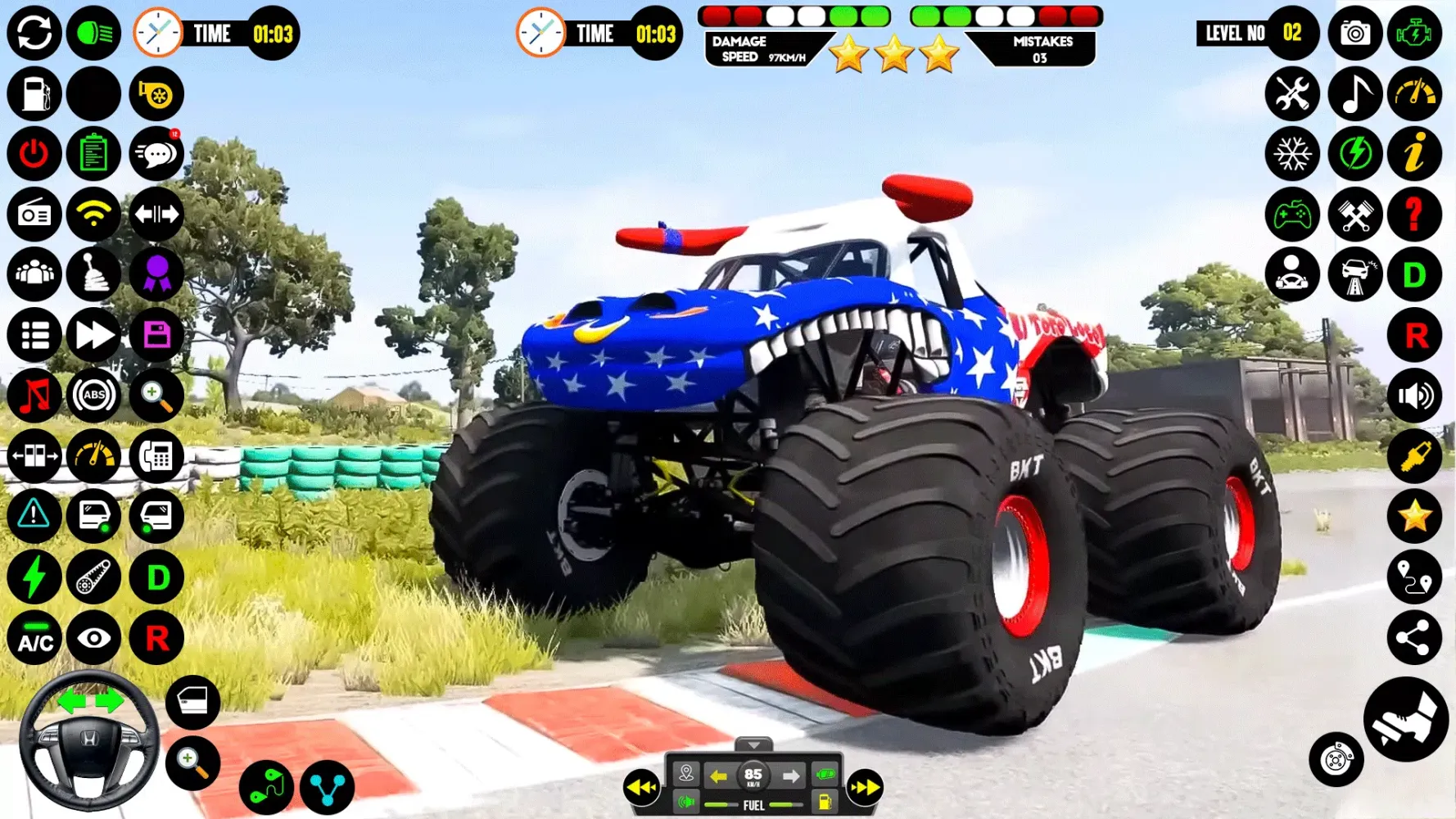 Monster Truck Racing: Truck 3D Screenshots