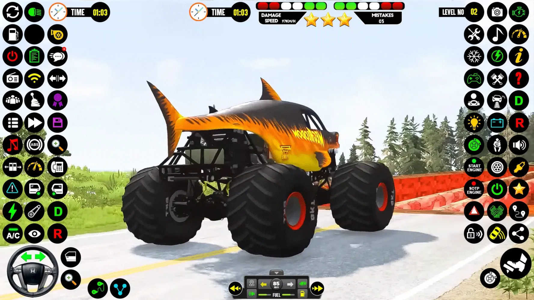 Monster Truck Racing: Truck 3D Screenshots