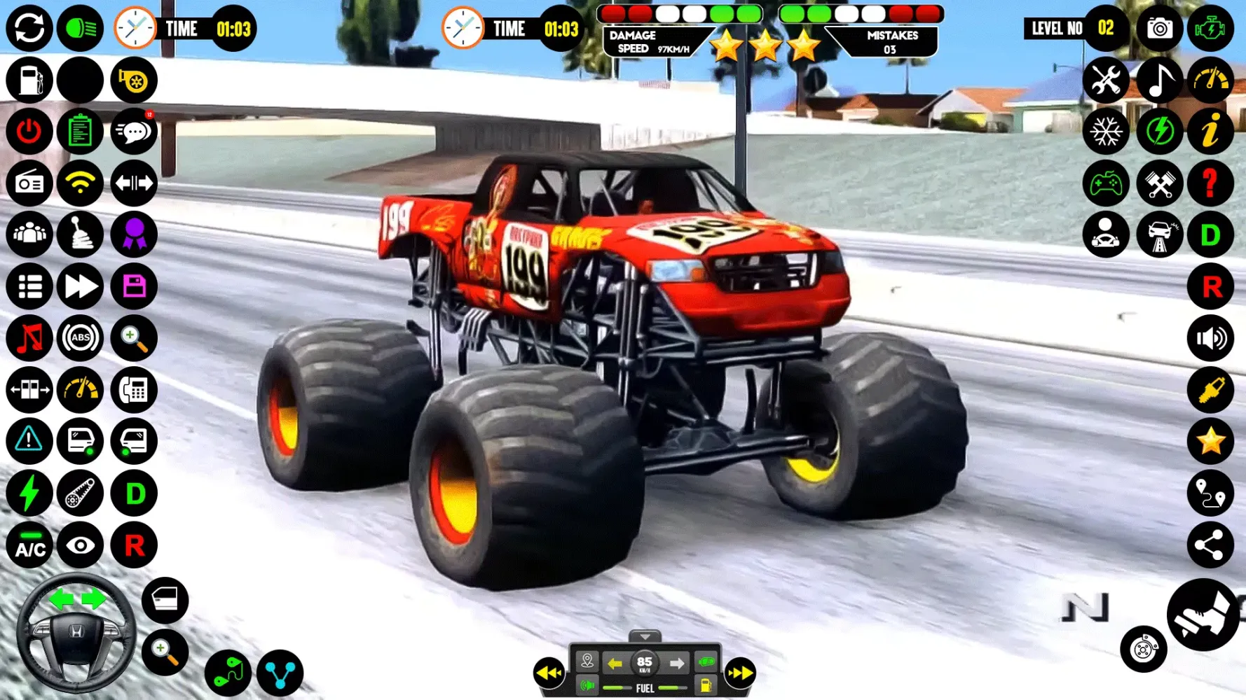 Monster Truck Racing: Truck 3D Screenshots