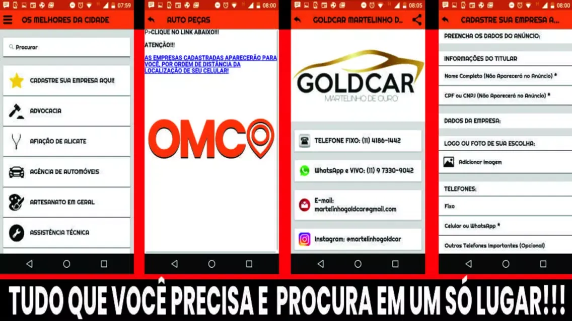 Capturas de pantalla de Os Melhores da Cidade