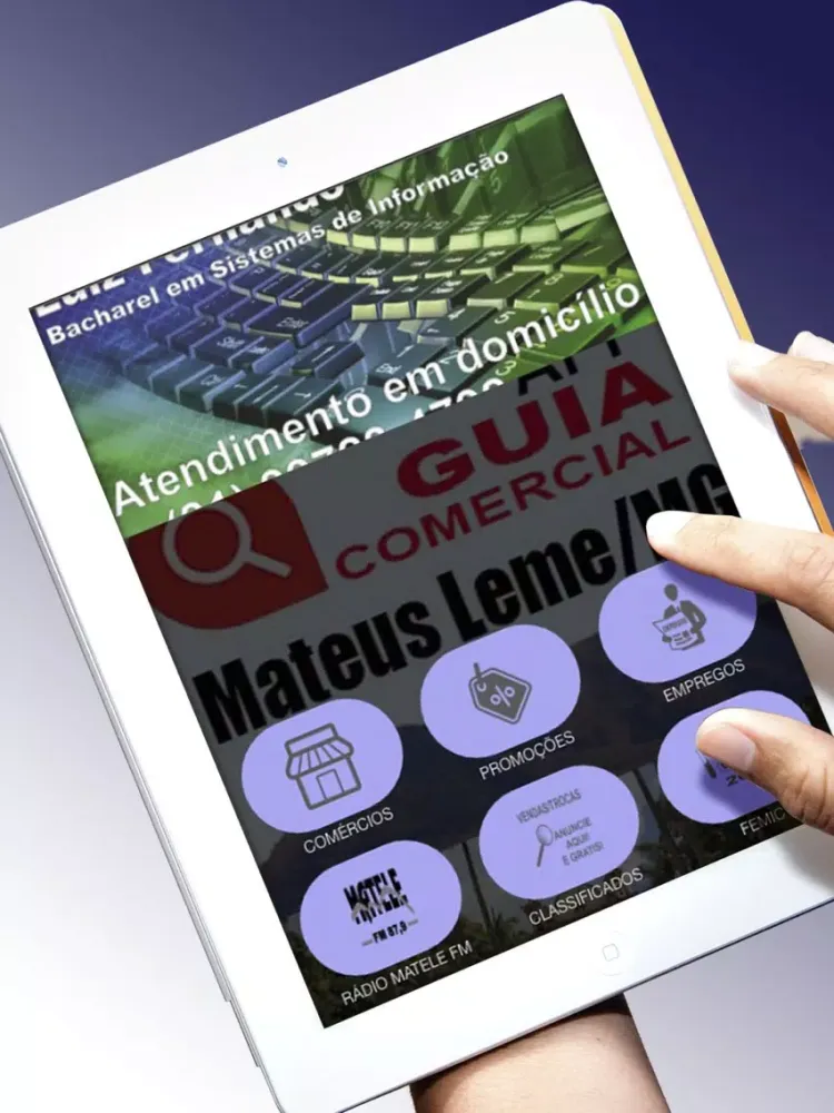 Guia Comercial Mateus Leme MG iPad  Ekran Görüntüleri
