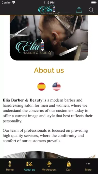 Elia Barber & Beauty سکرین شاٹس