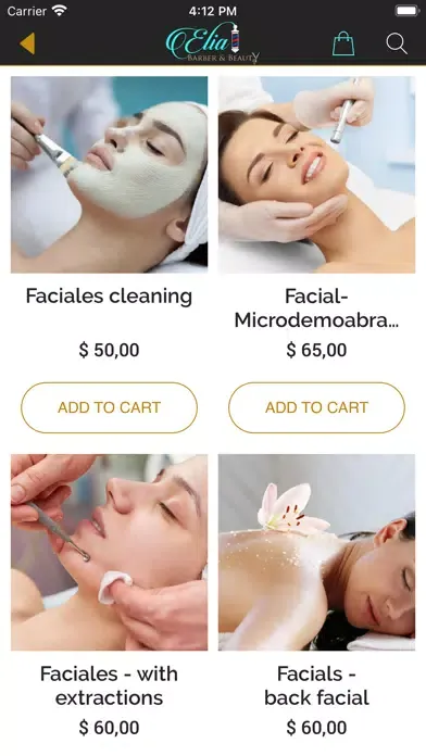 Elia Barber & Beauty سکرین شاٹس