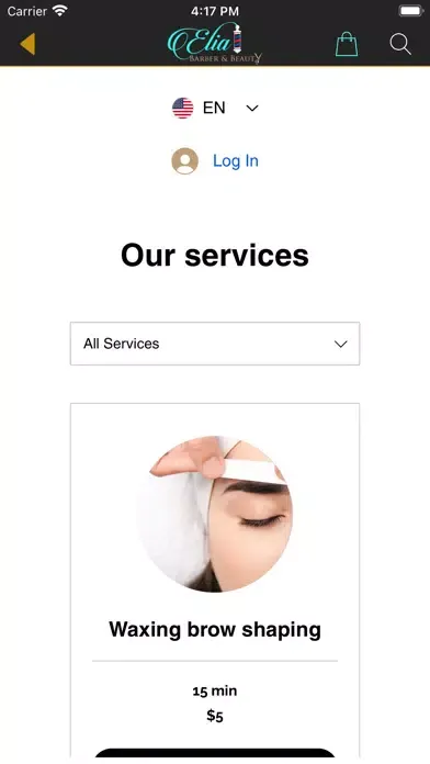 Elia Barber & Beauty سکرین شاٹس