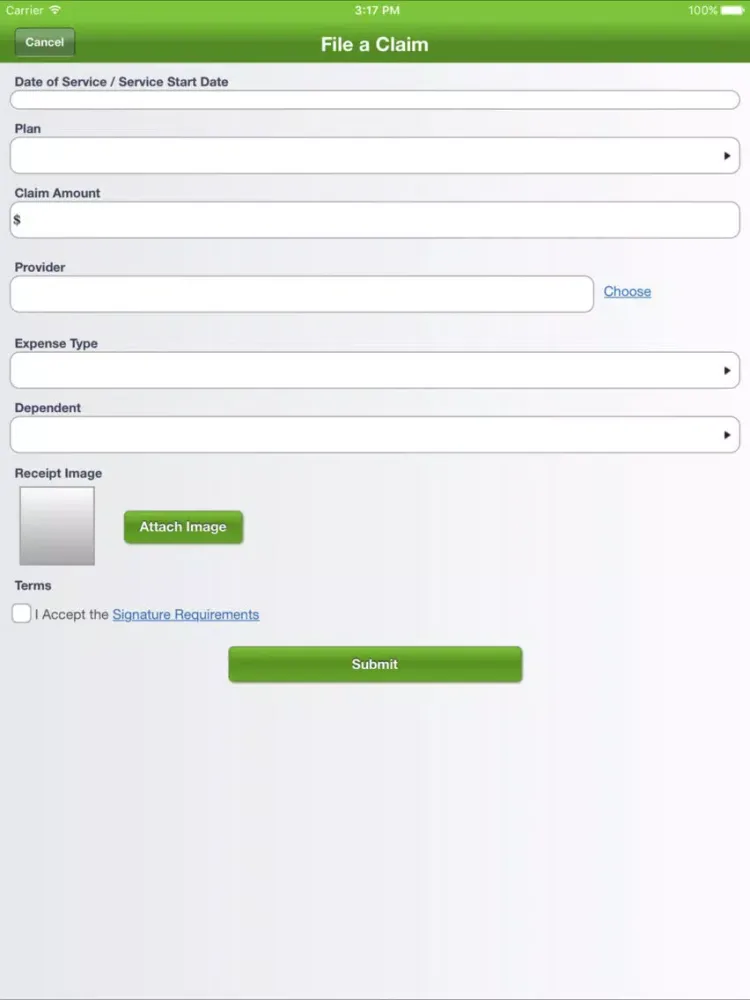 My Mobile Account Assistant iPad  Screenshots