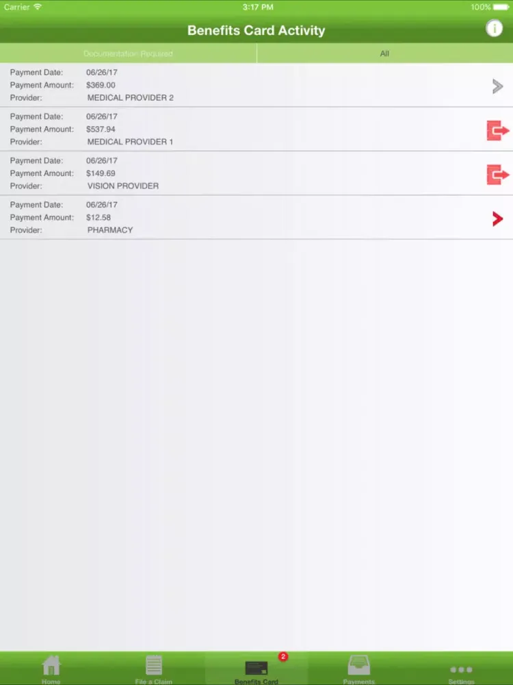 My Mobile Account Assistant iPad  Screenshots