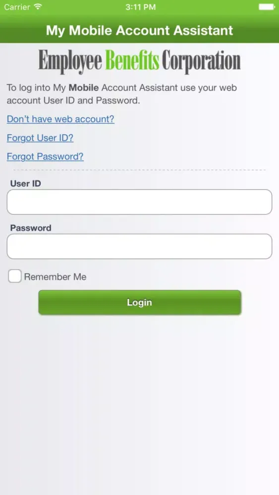 My Mobile Account Assistant Screenshots